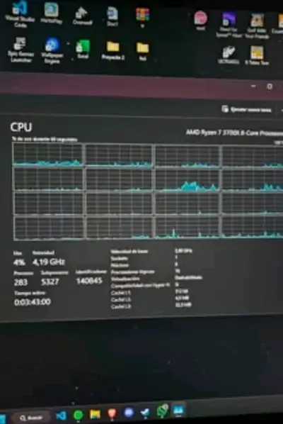 Procesador AMD Ryzen 7 3700X - miniatura 2