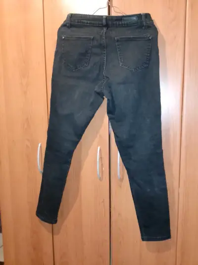 Jean azul oscuro con brillo - miniatura 5