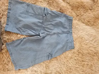 Bermudas de mezclilla azul claro - miniatura 2