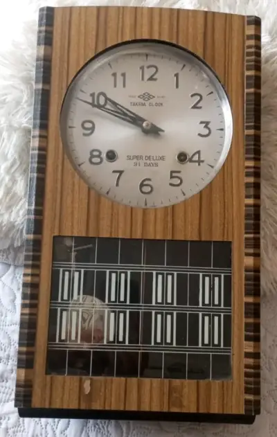 Reloj de pared vintage Takeda - miniatura 2