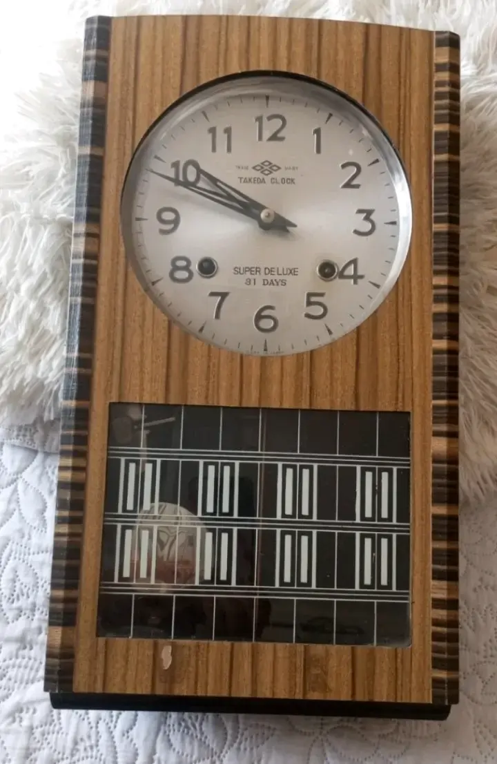 Reloj de pared vintage Takeda - 3