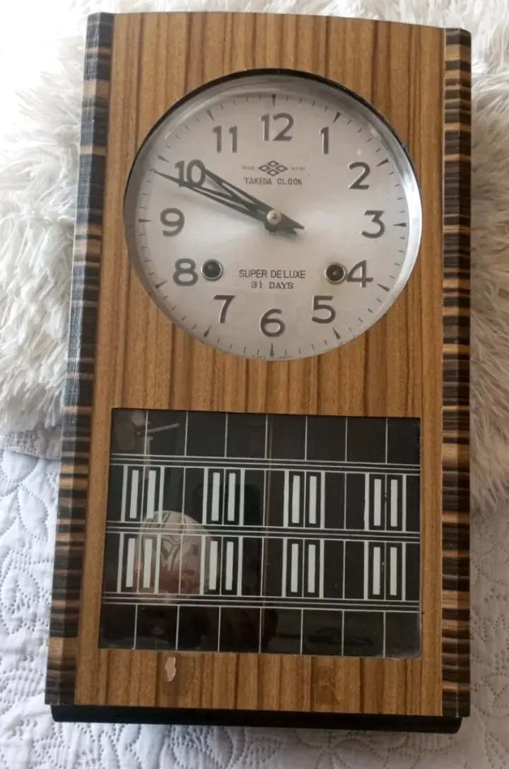Reloj de pared vintage Takeda - 4
