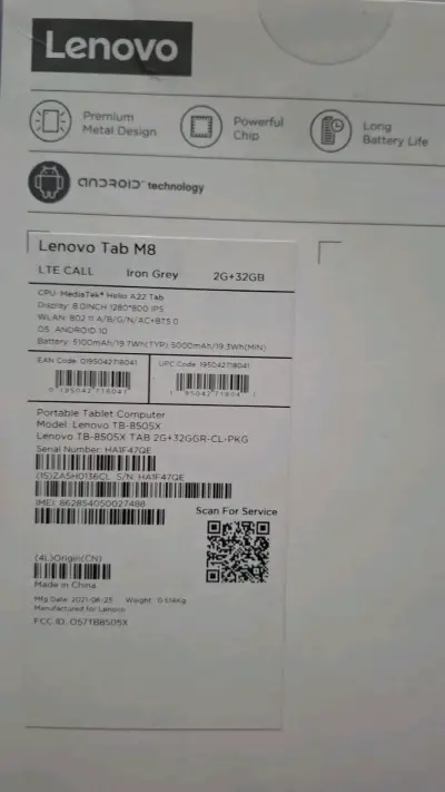 Tablet Lenovo Tab M8 - miniatura 2