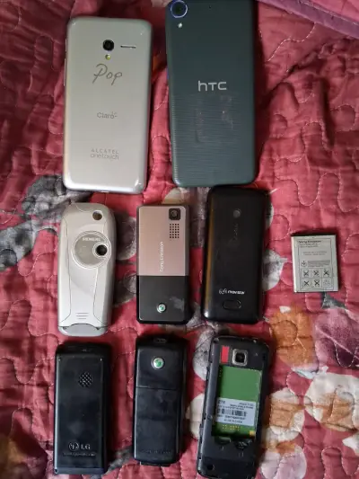 Lote de celulares variados retro coleccion - miniatura 2