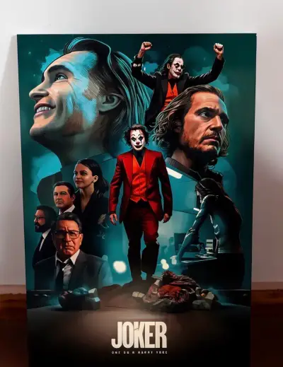 Cuadro decorativo del Joker - miniatura 2