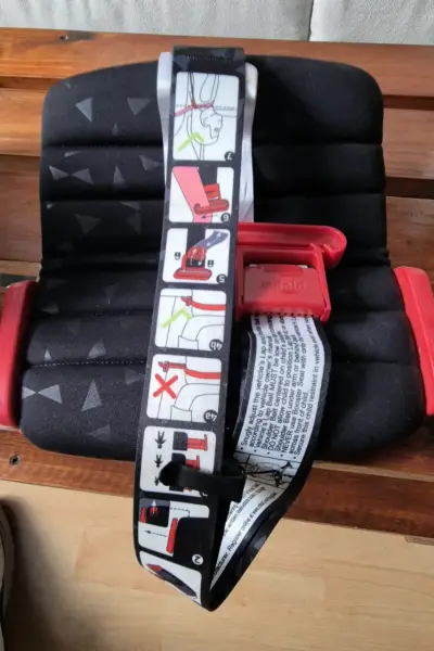 Asiento elevador para niño portátil - miniatura 1