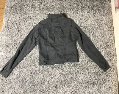 Chaqueta denim negra - miniatura 2