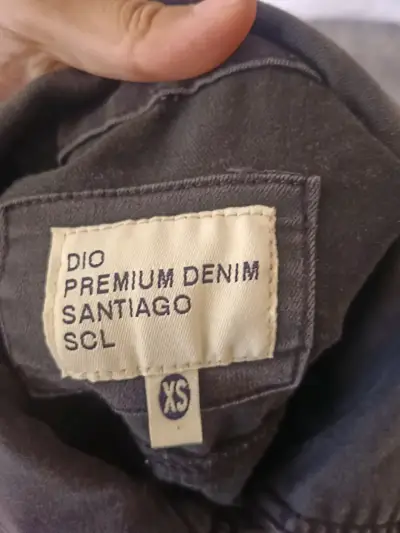 Chaqueta denim negra - miniatura 3