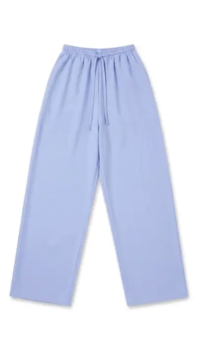 Pantalones holgados lila - miniatura 1