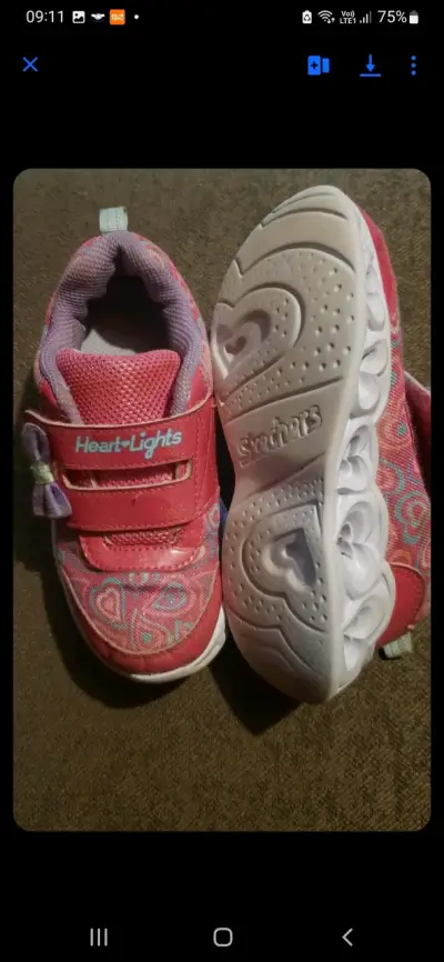Zapatillas Skechers Heart-Lights - miniatura 1