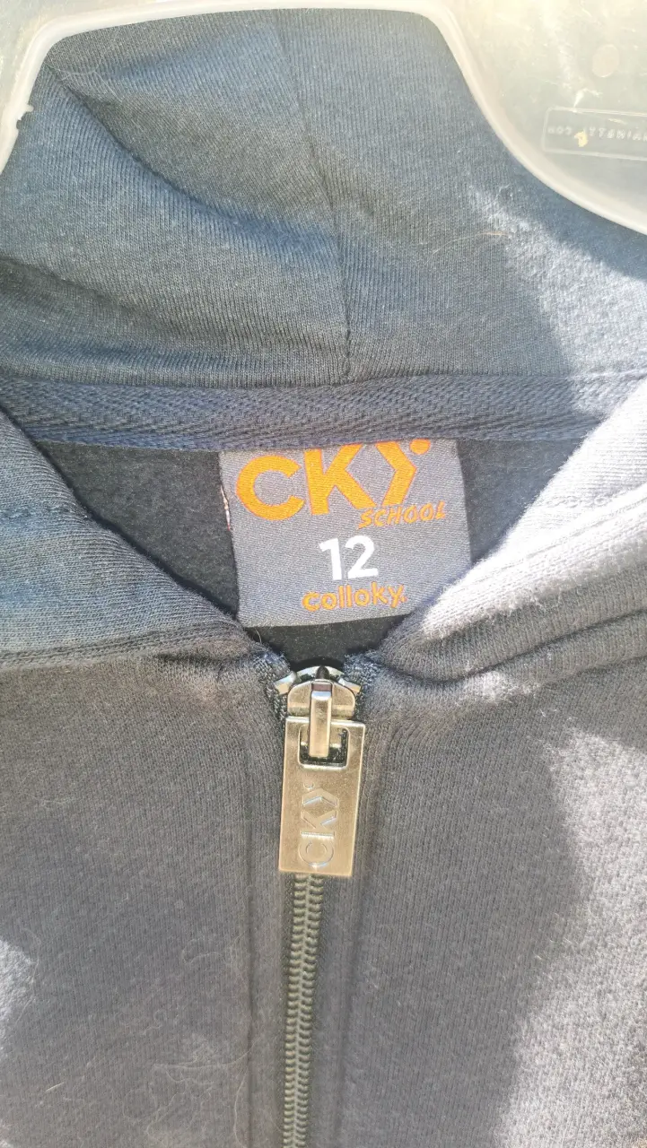 Polerón con capucha CKX azul T12 - 2