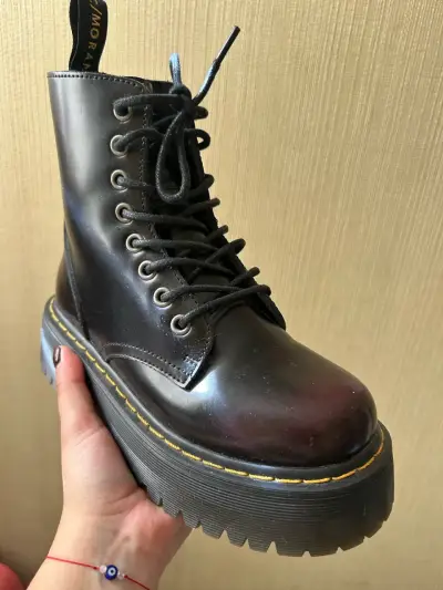 Botas cmoran de cuero 35 - miniatura 2