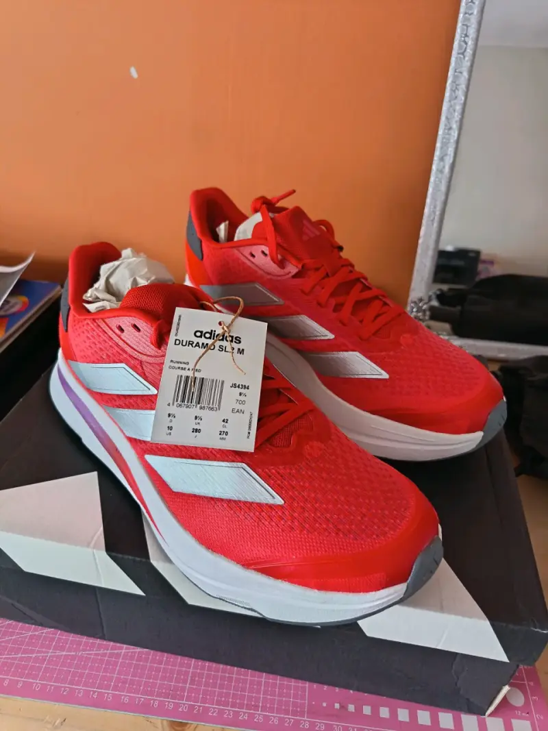Zapatillas rojas Adidas Duramo - 1