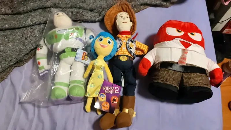 Set de peluches Disney