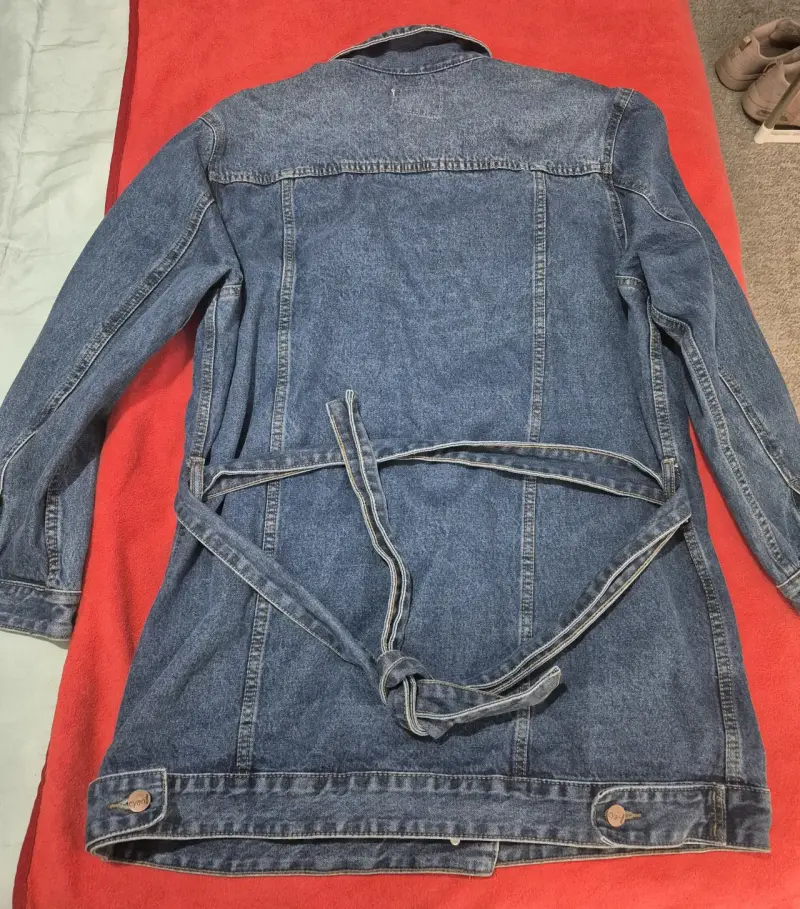 Chaqueta de mezclilla larga - 2