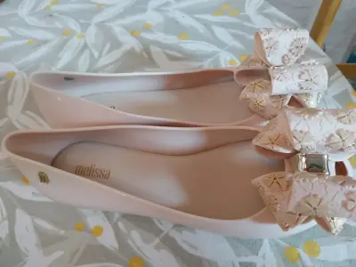 Zapatos planos Melissa con lazo - miniatura 3