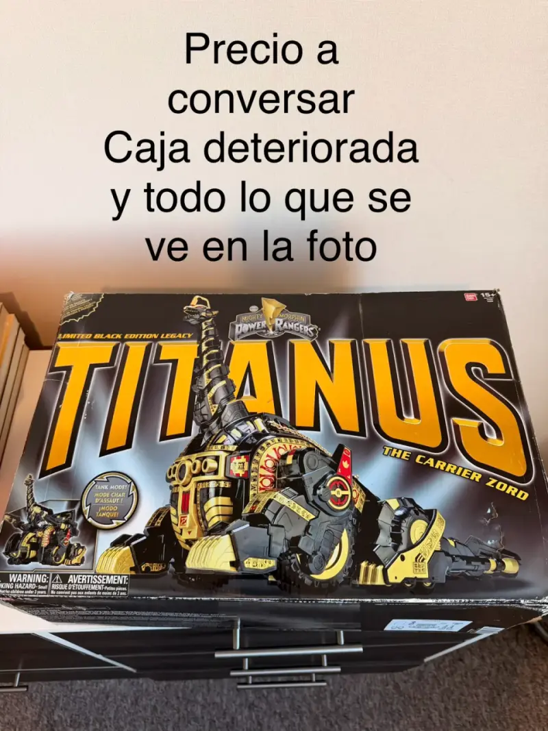 Juguete Titanus Power Rangers - 1