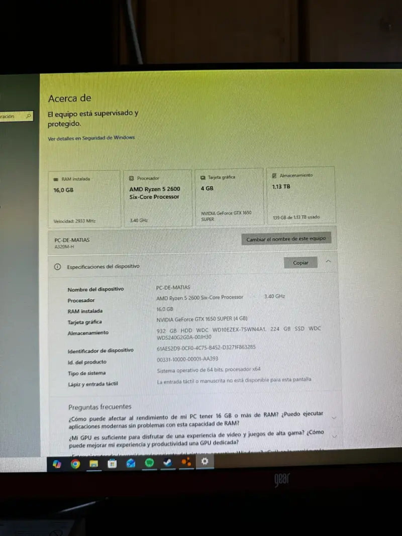Vendo PC gamer SIN GRAFICA - 3