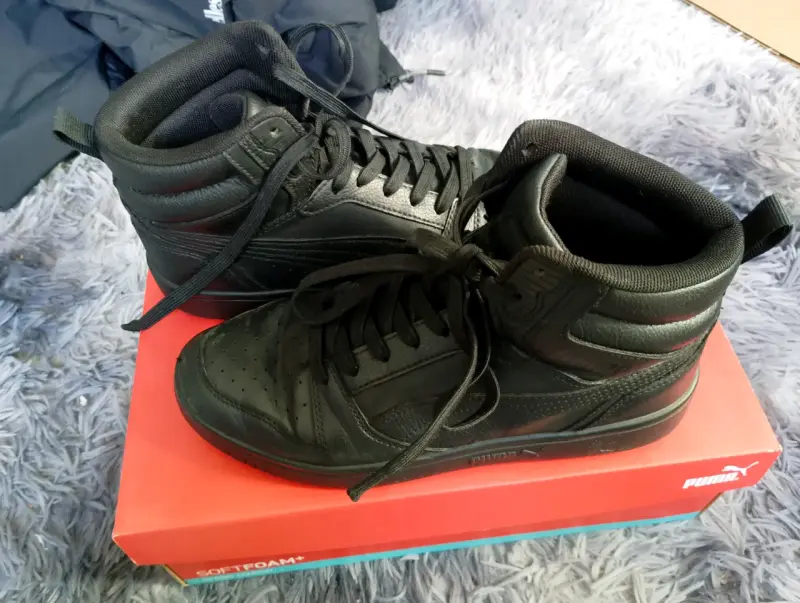 Zapatillas negras puma