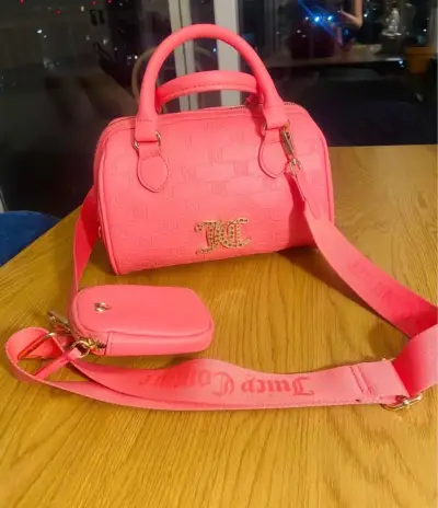 Bolso rosa Juicy Couture - miniatura 1
