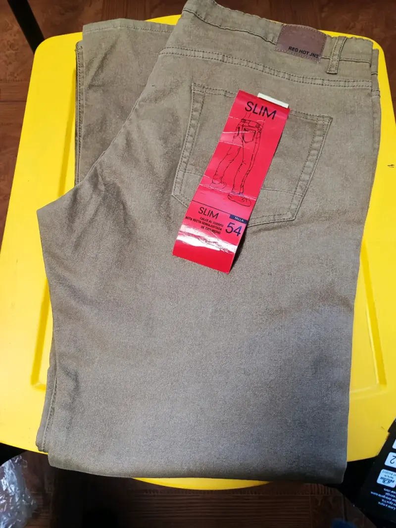 Jeans slim beige Red Hot JNS - 2