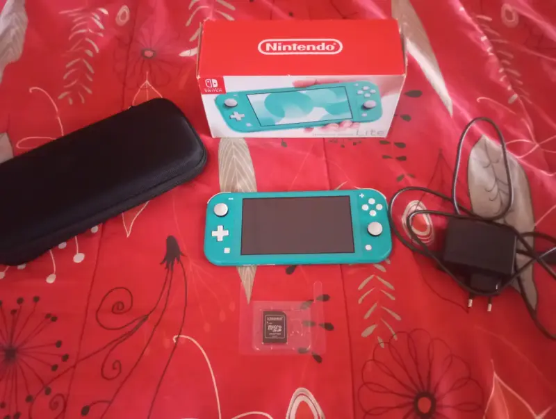 Consola Nintendo Switch Lite turquesa - 1