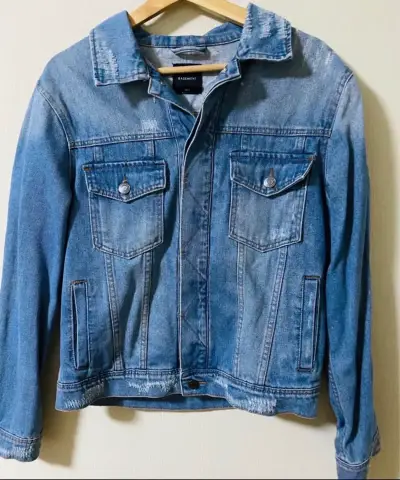 Chaqueta de mezclilla azul Basement - miniatura 1