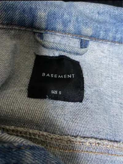 Chaqueta de mezclilla azul Basement - miniatura 3
