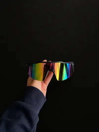 Lentes de sol azul espejo - miniatura 1