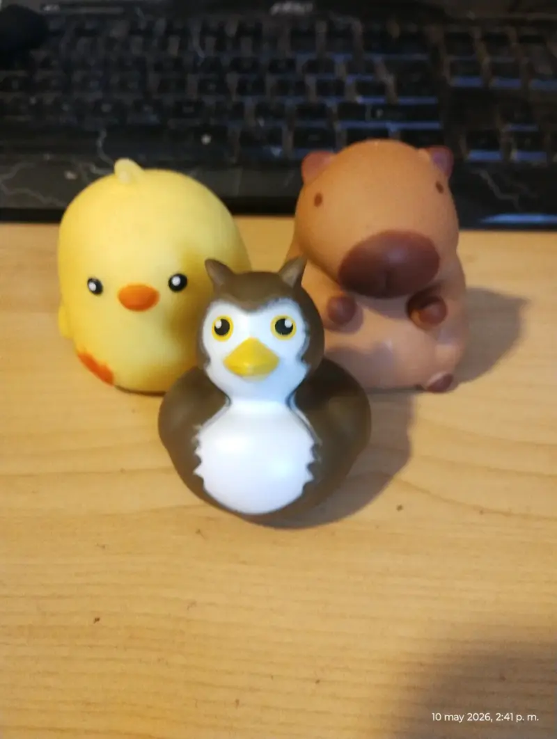 Juguetes anti estres y un patito - 1