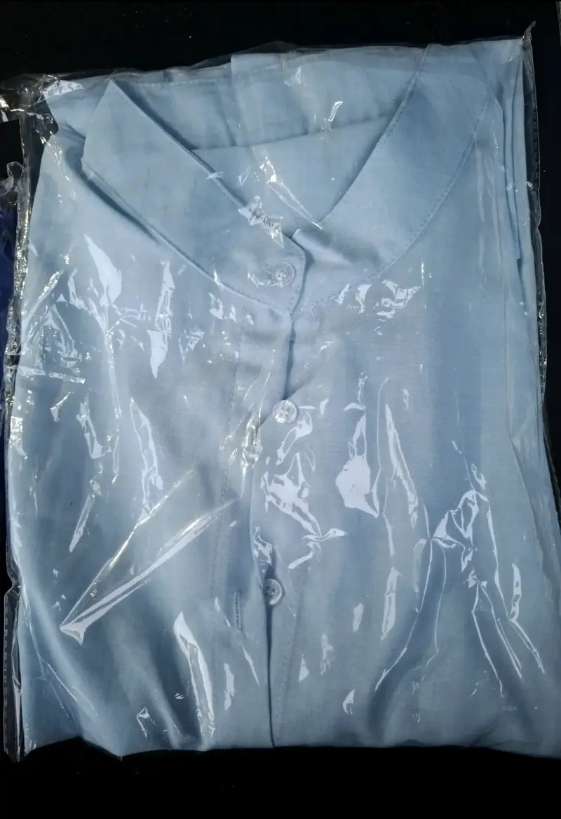 Camisa blanca de lino para hombre - 2