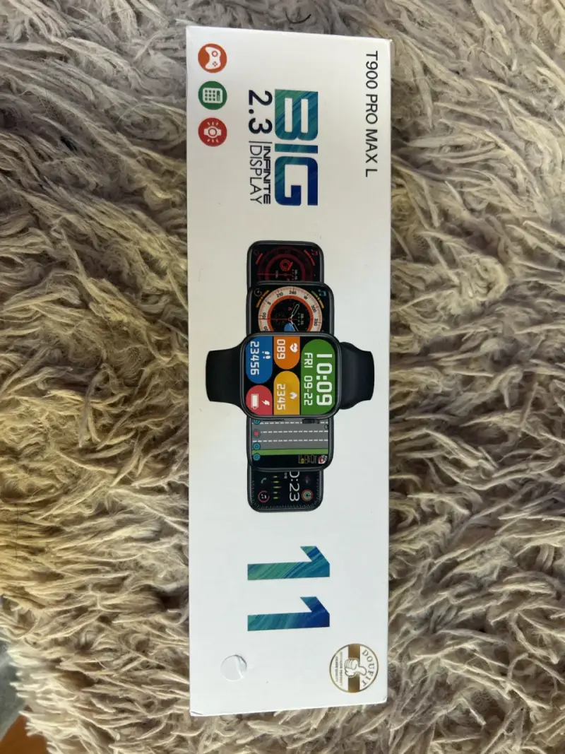 Smartwatch blanco en caja - 3