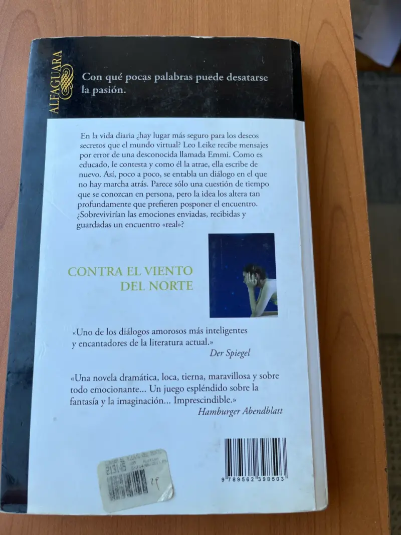 Libro 'Contra el viento del norte' - 2