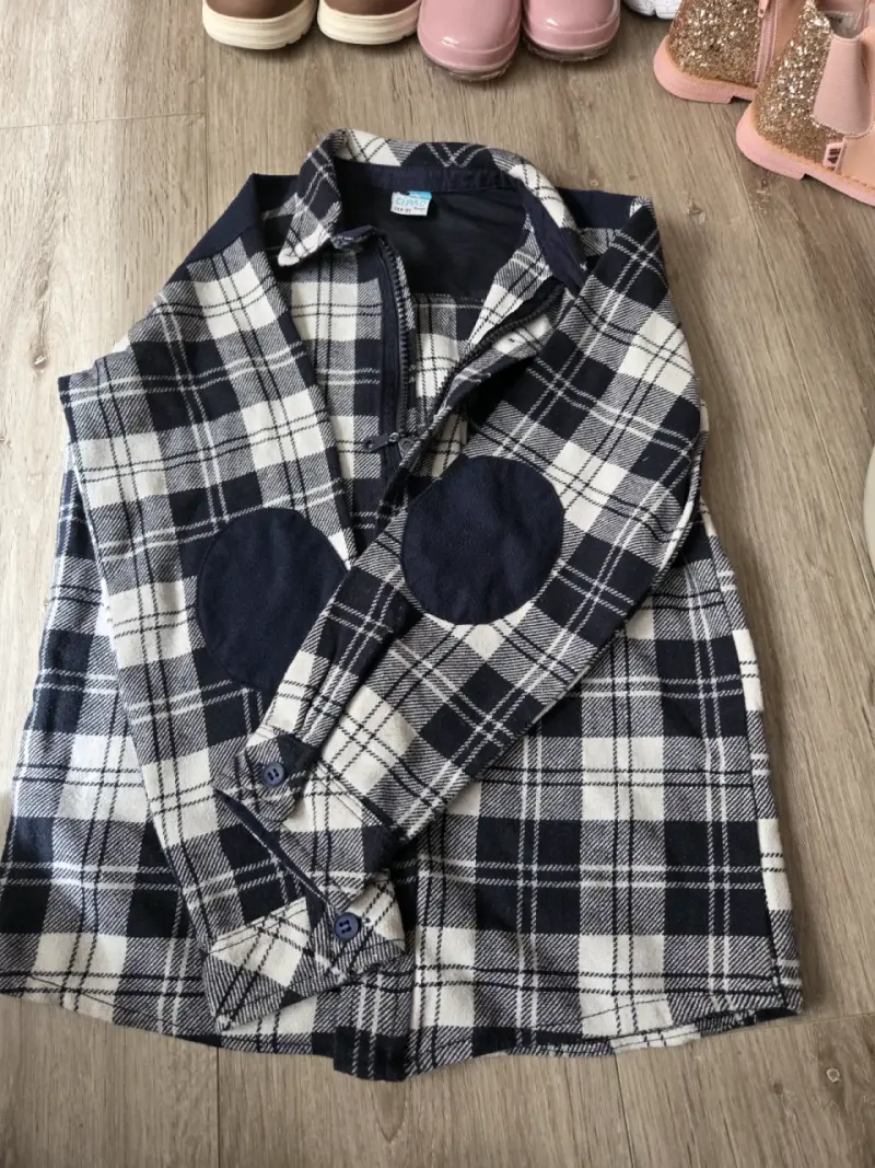 Camisa de cuadros estilo casual - 3