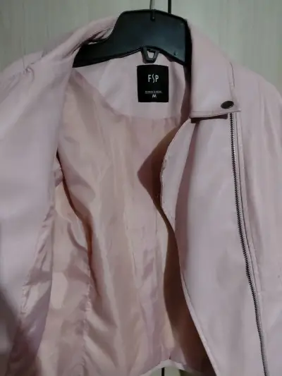 Chaqueta biker lila Sybilla - miniatura 4