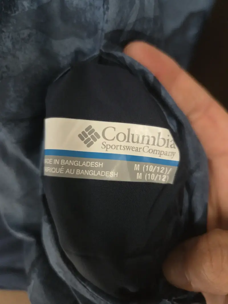 Chaqueta Columbia camuflada azul - 3