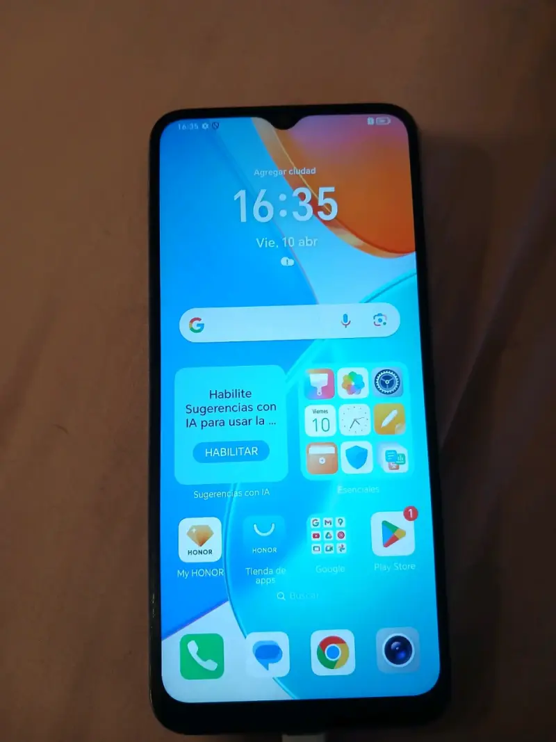 Smartphone Honor plateado X6S 125G - 2
