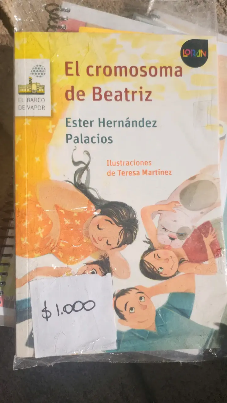 Libro El cromosoma de Beatriz