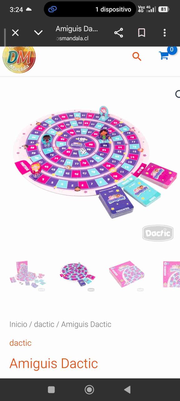 Juego de mesa Amiguis Dactic - 2