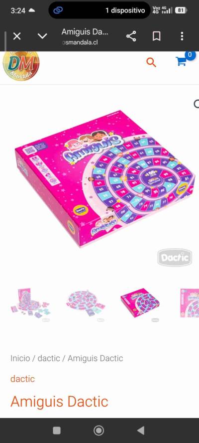 Juego de mesa Amiguis Dactic - miniatura 3