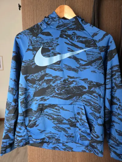 Polerón deportivo Nike azul - miniatura 1