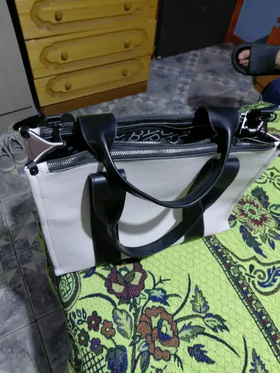 Bolso bicolor grande - miniatura 1
