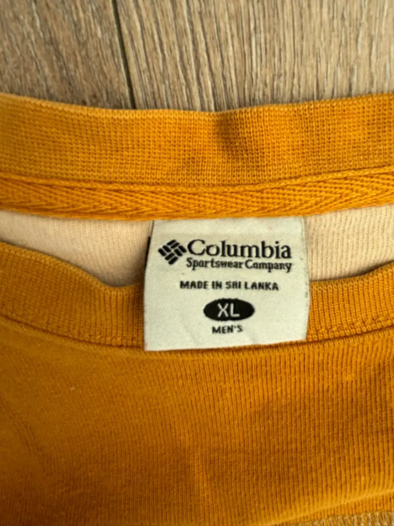 Polerón unisex amarillo Columbia - 2