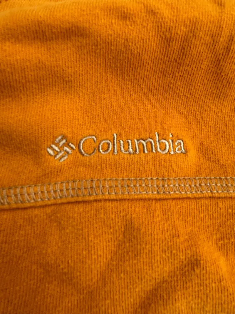 Polerón unisex amarillo Columbia - 3