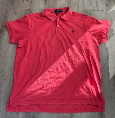 Polera polo roja U.S. Polo Assn - miniatura 1