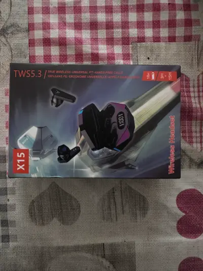 Auriculares inalámbricos Bluetooth TWS5.3 - miniatura 1