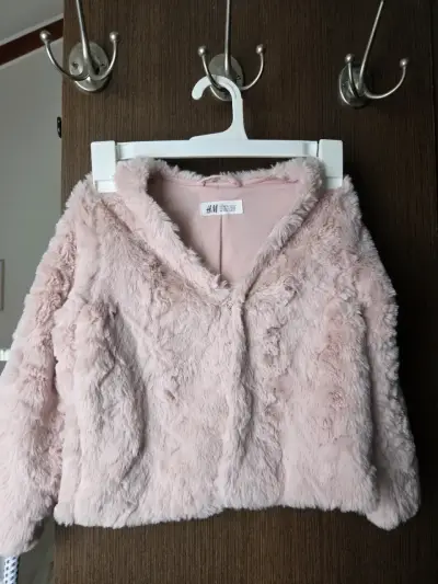 Chaqueta de peluche rosada H&M - miniatura 1