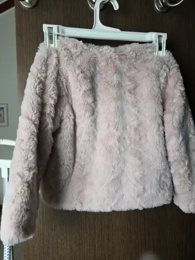 Chaqueta de peluche rosada H&M - miniatura 2