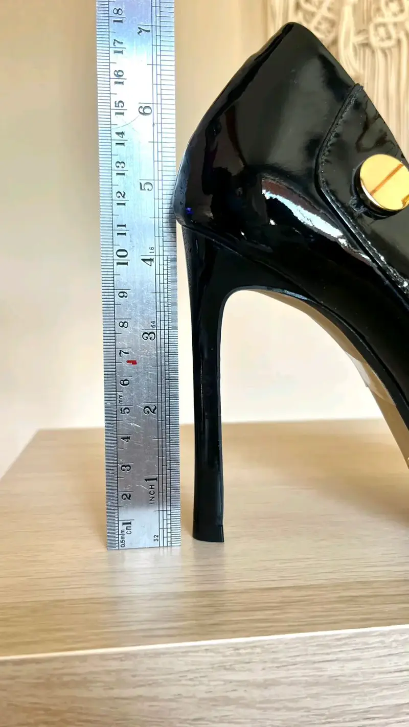 Zapato Gacel de tacón alto negro - 2