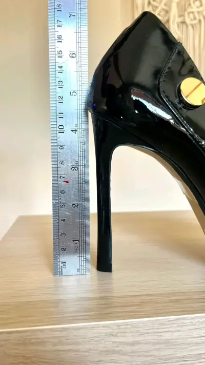 Zapato Gacel de tacón alto negro - miniatura 2
